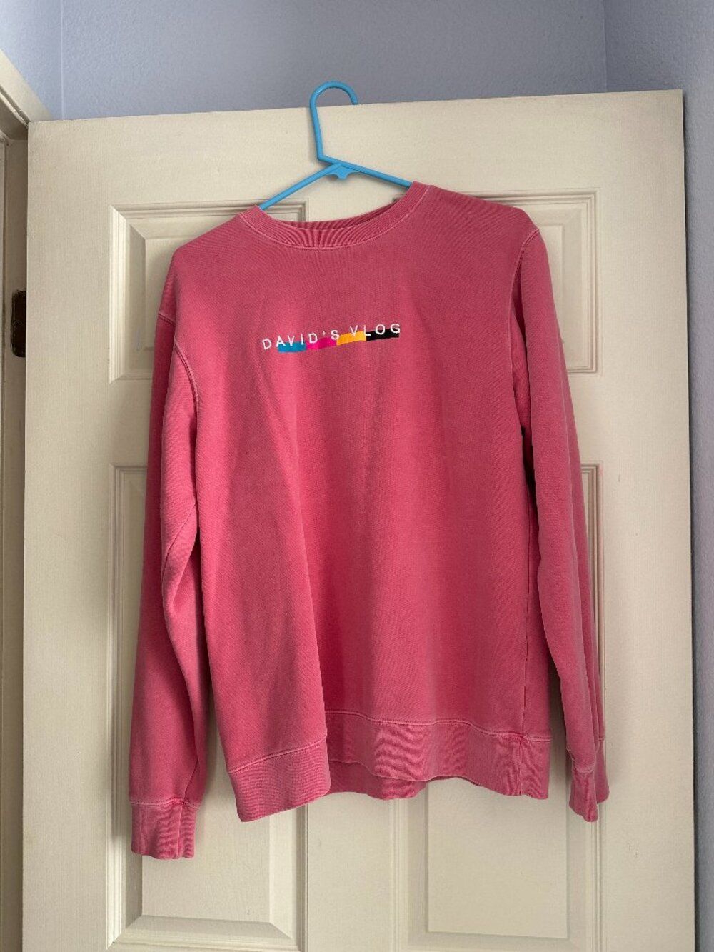 David's Vlog Fanjoy Oversized Sweater - Size S
